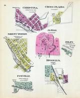 Christina, Cross Plains, Mount Vernon, Albion, Riley, Foxville, Brooklyn, Dane County 1911